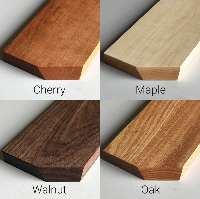 Black - Concrete and Solid Black Walnut Live Edge End Side Table