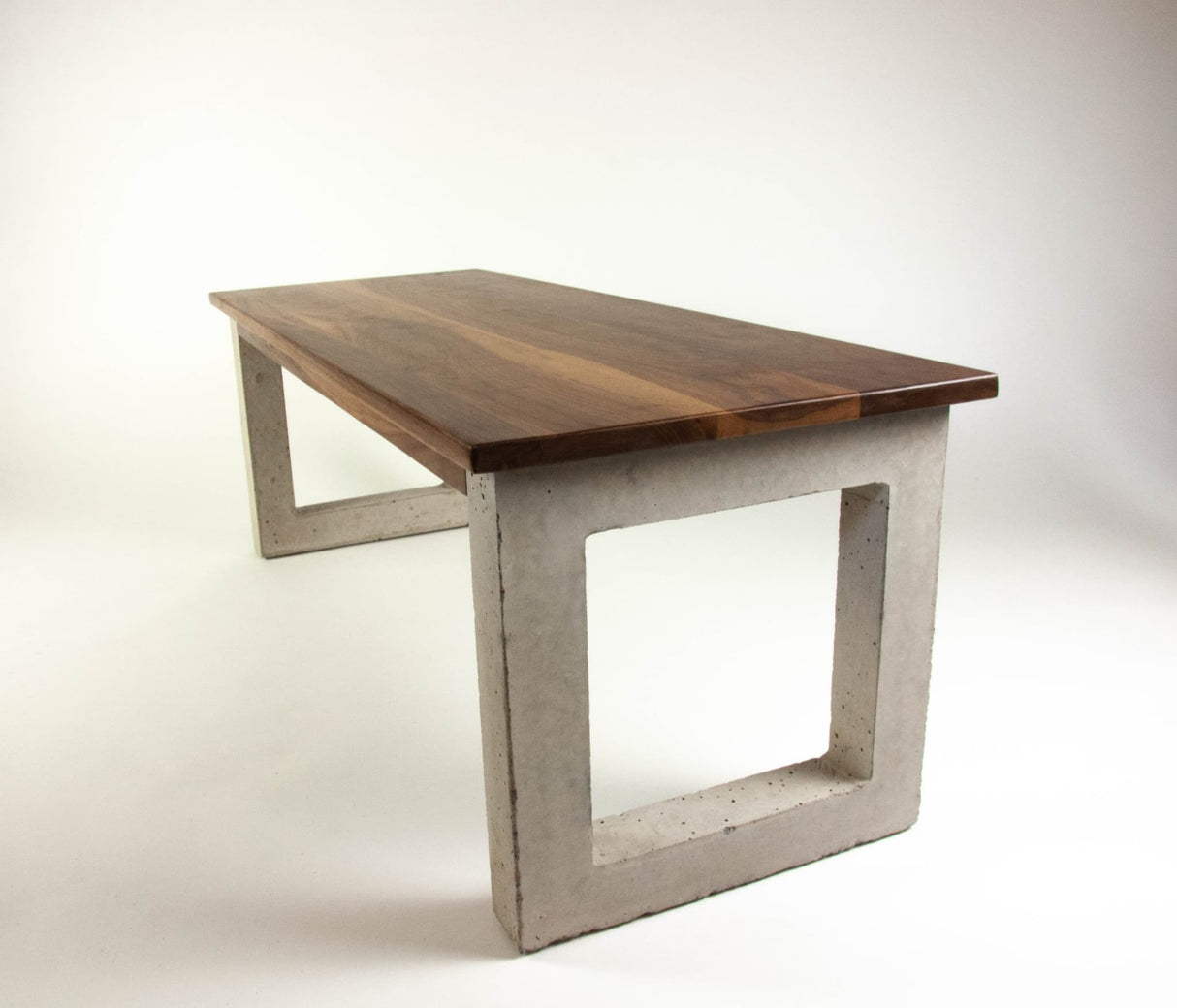 Concrete and Wood Handmade Coffee Table