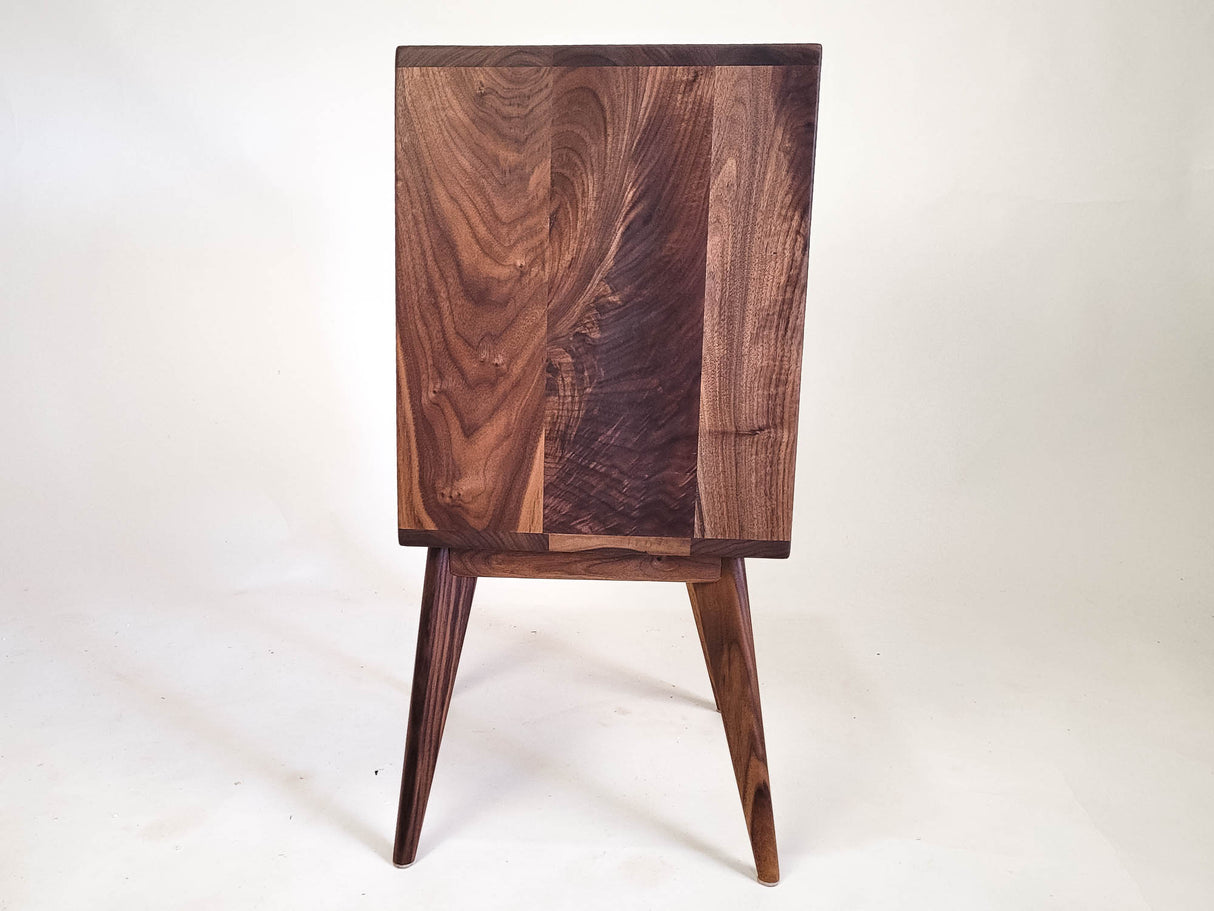 Classic Wood - Solid Wood Straight Drawer Nightstand or Side Table