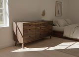 The Hiro 60 - Mid-century Modern Dresser or Large Nightstand.
