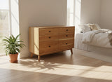 The Hiro 36 and 48 - Mid-century Modern Dresser or Large Nightstand.