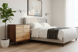The Hiro 30 - Mid-century Modern Dresser or Large Bed Side Table