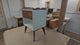 The Yin Yang - Concrete and Straight Edge Solid Wood Bed Side Table Nightstand with Drawer