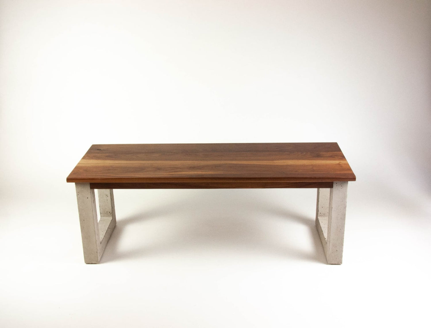 Concrete and Wood Handmade Coffee Table