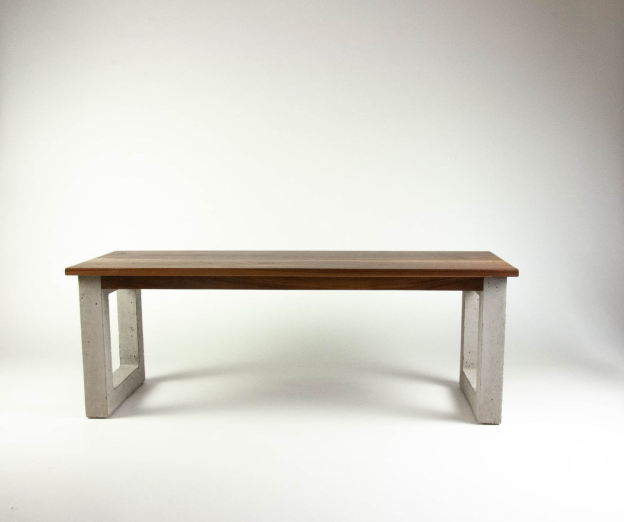 Concrete and Wood Handmade Coffee Table