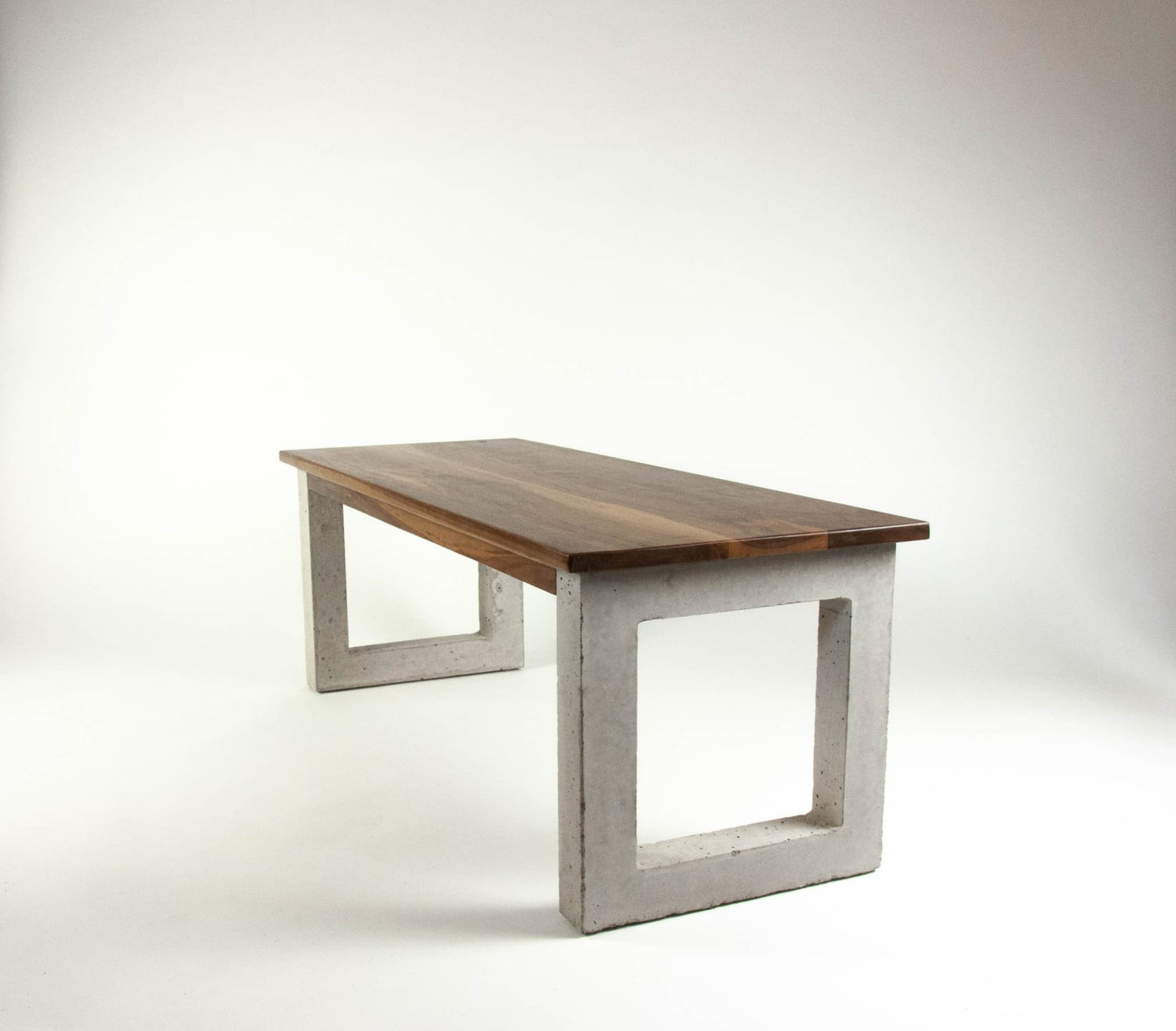 Concrete and Wood Handmade Coffee Table