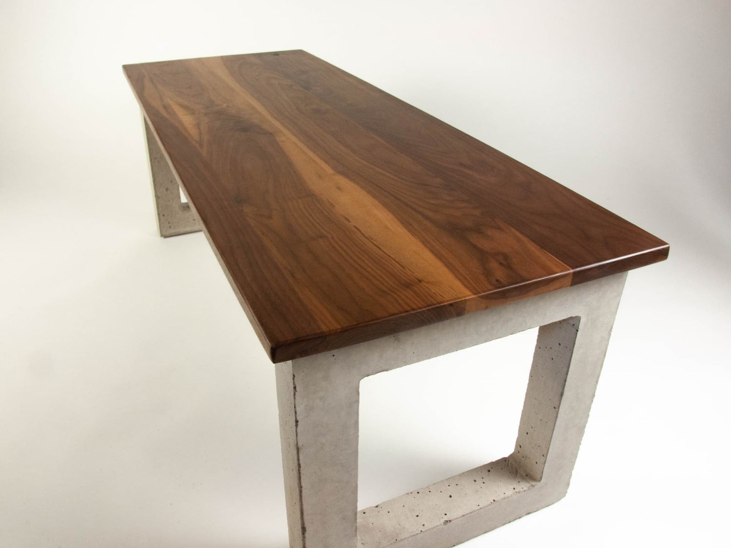 Concrete and Wood Handmade Coffee Table